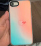 暴走 适用苹果8手机壳 iphone7/SE2/SE3保护套 硅胶软边简约半透明全包防摔镭射渐变高级感磨砂硬壳 实拍图