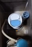 登沃克 马桶配件全套按钮进水阀排水老式上水阀通用水箱抽水器坐便器 24cm排水阀【大冲力节水型】 实拍图