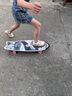 迈卡龙S7陆地冲浪板初学者成人儿童专业刷街陆冲板免蹬地大鱼板路冲板 S7-32寸木纹 实拍图