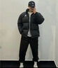 骆驼火山羽绒服1.0男士鸭绒加厚防寒面包服潮款冬季外套M13CR07089 实拍图