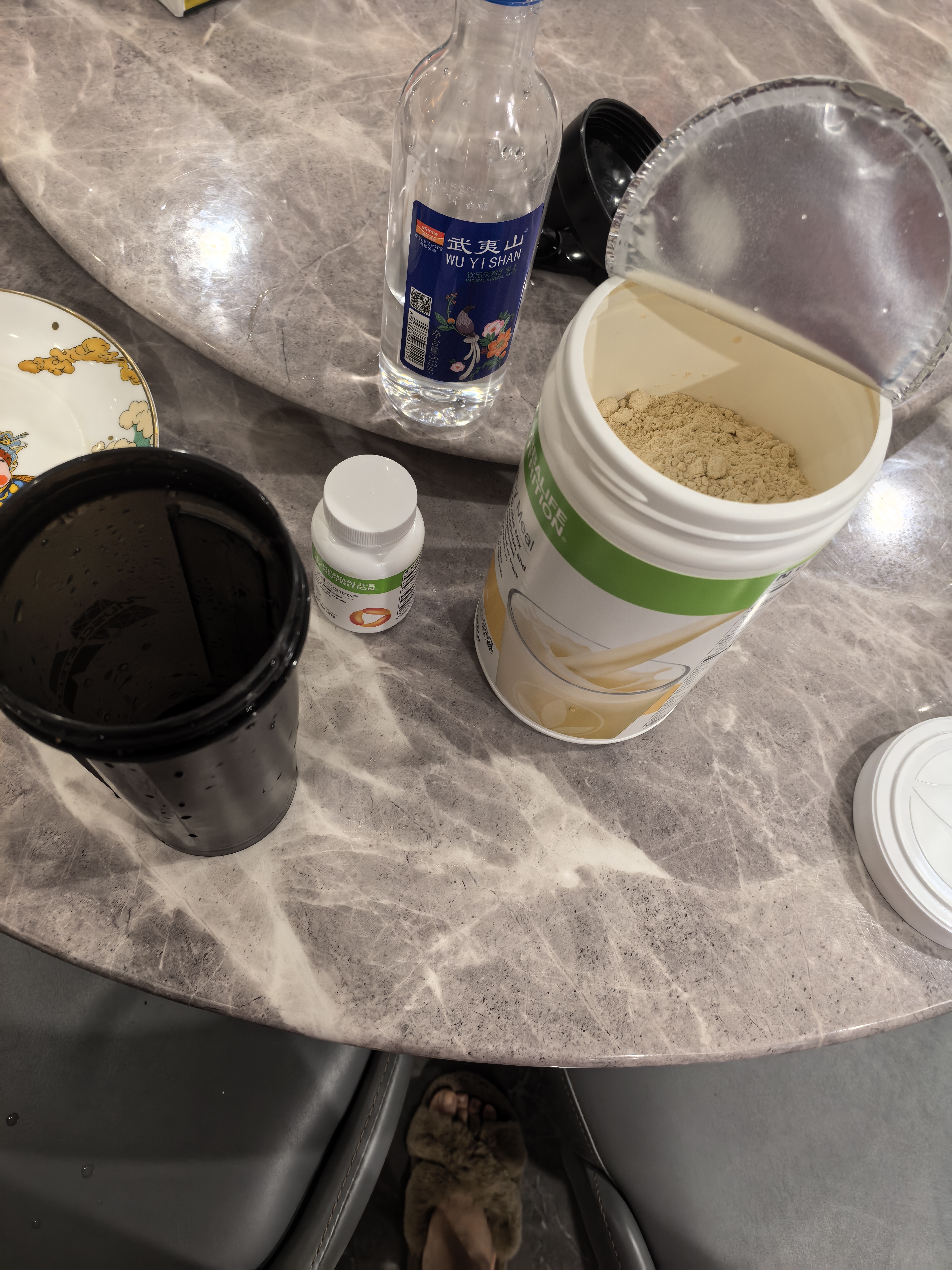 HERBALIFE康宝莱奶昔蛋白营养粉代餐粉套餐蛋白粉普莱乐茶饮等组合美国原版 香蕉味 750g*1桶 实拍图
