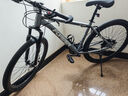 永久（FOREVER）山地车自行车成人男女青少年学生铝合金单车上班代步公路越野赛车 【钢架】顶配版-银灰辐条轮 27.5寸24速【推荐165-195cm】 实拍图