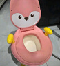 世纪宝贝（babyhood）儿童马桶坐便器 婴儿便尿盆 宝宝仿真小马桶 抽屉便槽 113C藕粉色 实拍图