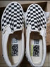 VANS范斯中性鞋Slip-On VR3低帮经典帆布鞋休闲鞋 一脚蹬 棋盘格 38 实拍图