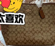 蔻驰（COACH）女包奢侈品手提单肩包大号托特包CV976【品牌授权】母亲节礼物 实拍图