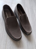 康奈男士皮鞋日常百搭舒适套脚懒人乐福鞋商务休闲鞋牛皮轻质咖色42 实拍图
