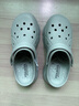 斯凯奇（Skechers）洞洞鞋夏季厚底沙滩凉鞋女外穿高级感包头踩屎感多巴胺泡泡鞋 灰色/GRY 36 尺码偏大，建议选小一码 实拍图