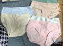 雅鹿女士内裤女纯棉抗菌100%全棉裆四季无痕薄款大码中腰少女生短裤头 5A抗菌纯棉组合- 6条 XL 建议120-140斤 实拍图