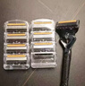 吉列剃须刀手动 锋隐5致顺 1刀架5刀头1刀盒  5层刀片 刮胡刀手动 便携 生日礼物送男生 实拍图