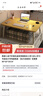 飘窗小桌子折叠炕桌家用榻榻米小茶几床上学习书桌加大号电脑矮桌 【加大加宽款】优雅黄80*60*35CM 实拍图