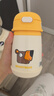 杯具熊（BEDDYBEAR）儿童保温杯带手柄吸管儿童水杯316不锈钢宝宝学饮杯子400ml可爱熊 实拍图