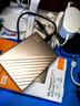 西部数据（WD）6TB 移动硬盘 type-c Ultra系列 2.5英寸 金 机械硬盘 笔记本电脑外接加密兼容Mac 大容量家庭存储 实拍图