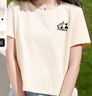 班尼路（Baleno）100%纯棉短款短袖t恤打底衫女2025夏季女装新款甜美可爱内搭衣服 实拍图
