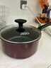 爱仕达奶锅不粘锅家用儿童婴儿辅食锅煮面锅大麦饭石色加厚底热牛奶小锅 单柄不沾奶锅 20cm 实拍图
