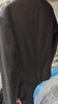 马尼亚袋鼠【次日达可选】夏季薄款西服套装男士修身商务正装外套职业西装整 (西服+西裤+衬衫)黑色7件套 XL 【105-115斤】 偏小 实拍图