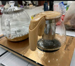 友家铺子（Biooner）全自动上水电热水壶烧水壶家用办公茶台一体机茶桌茶几嵌入式茶具套装 玫瑰金蒸茶款1L 实拍图