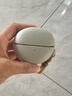 ESCASE适用华为FreeClip保护套耳夹耳机套无线蓝牙耳机真牛皮不沾灰防滑防摔壳白色+挂绳 实拍图