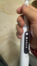 飞利浦（PHILIPS）【肖战推荐】电动牙刷钻石3系 生日礼物 成人情侣款送男生/女友 微泡水流 HX5181/01皓月白 实拍图