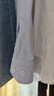 凡客诚品衬衫男商务易打理纯色西服正装衬衣男士白衬衫 长-蓝条 42 卡码建议拍大一码 实拍图