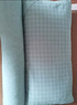 蜀国御 荞麦壳决明子圆柱糖果颈椎枕舒适睡眠成人硬枕头套枕菱格.青草绿 实拍图