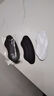 后跟贴高跟鞋大防掉跟磨脚贴脚后跟磨脚防磨贴皮鞋后跟防磨脚神器 【1双装】黑色针织布唇形款 实拍图