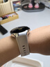 HUAWEI WATCH 5 42mm基础款不锈钢表壳金星白素皮复合表带watch5首创X-TAP智感窗鸿蒙腕上小艺eSIM通信 实拍图
