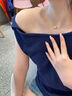 中国黄金（CHINA GOLD）黄金吊坠女新款足金小蛮腰项链挂坠618送老婆生日618送女朋友礼物 足金吊坠 约0.2g【赠银链+甄选礼盒】 实拍图