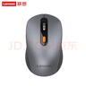 联想（Lenovo） 无线蓝牙双模充电鼠标 蓝牙5.0/3.0 便携办公鼠标人体工学设计 Howard风暴灰充电版 实拍图