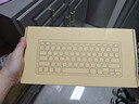 B.O.W航世 HW098A 有线键盘办公键盘 超薄便携键盘78键 台式笔记本键盘 企业采购巧克力按键 白色 实拍图