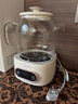 美的（Midea）花漾0胶水全玻璃全自动养生壶 办公室多功能煮茶壶 烧水壶恒温电热水壶煮茶器花茶壶1L YS10B101 实拍图
