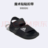 阿迪达斯（adidas）童鞋夏季男童露脚趾凉鞋儿童女童小大童简约休闲运动沙滩鞋GW0344 实拍图