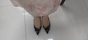 达芙妮气质高跟鞋女尖头细跟浅口单鞋女百搭工作鞋4623101023 黑色 36  实拍图