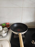 苏泊尔（SUPOR）28cm不粘炒锅轻量火红点平底炒锅燃气电磁炉通用EC28QLP01 实拍图