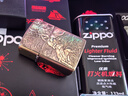 ZIPPO打火机限量版十二生肖纯铜浮雕高颜值芝宝男士生日礼物高档实用 生肖牛 套装 实拍图
