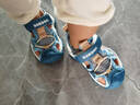 巴布豆（BOBDOG）童鞋宝宝沙滩鞋夏季男童包头凉鞋105322075月光蓝/蔚蓝22 实拍图