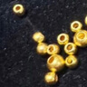 喜上眉梢【喜上眉梢】999足金蹦迪镭射散珠黄金3D硬金超闪足球珠圣诞礼物 1g 2.5mm蹦迪珠多颗 实拍图