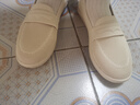 Pansy盼喜网面鞋软底一脚蹬女鞋浅口夏季透气舒适单鞋子4220 米色 37 实拍图