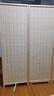 新中式竹编屏风入户门可移动折叠遮挡风水帘隔断墙客厅现代办公室 （加粗加厚 升级樟子松）送2种底座 1.5米高50厘米宽一扇(3扇起拍) 实拍图