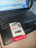 闪迪（SanDisk）128GB USB3.2 U盘 CZ550黑色 读速100MB/s 安全加密 数据恢复 学习办公电脑车载 高速大容量优盘 实拍图