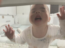 贝肽斯罩衣婴儿吃饭辅食围兜防水围嘴宝宝反穿衣儿童全身防污围衣围裙 小象+兔子(换洗2件装) M码（6个月-1岁 适合身高70-80cm 实拍图