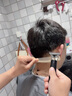 奥克斯（AUX）理发器电动剃光头神器自理发推子油头雕刻电推剪男士发廊专用推子成人儿童鬓角修剪器理发工具全套 实拍图