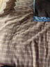 双鹤亚麻凉席三件套宿舍单人双人空调软席床单床席 麻色四菱格（棉麻） 1.5米床适用 (实发 180cm*210cm ) 实拍图