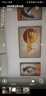 Sixpoetry 客厅装饰画现代简约沙发背景墙壁画轻奢三联晶瓷画大气高档挂画 福禄生机（铝合金外框） 镶钻画左右50*70+中间100*70亮面 实拍图