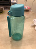 特百惠（Tupperware）乐趣550ML塑料杯夏季男女学生便携运动水杯子大容量双饮口 碧海蓝 实拍图