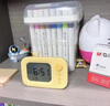 得力(deli)电子闹钟学生专用起床神器计时器儿童智能闹钟超大声男孩女生桌面时钟LE104黄色 实拍图
