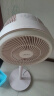 美的（Midea）【清新简约】家用定时空气循环扇摇头立式电风扇轻音节能落地扇宿舍桌面小型风扇空调伴侣FGA24TYR 实拍图