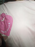 胸垫睡衣女2025年新款夏季仿棉短袖长裤少女家居服套装防凸点柔软 6202粉爱心 【双短+胸垫】 L 【建议100-120斤】2码 实拍图