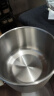 利仁（Liven）电煮锅电热锅304不锈钢0涂层内胆宿舍小电锅电蒸锅学生一体泡面锅多功能小火锅2升带蒸屉DHG-B205 实拍图