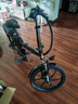 凤凰（Phoenix）电动车锂电池助力车折叠代驾车长续航男女士成人电动自行车电瓶车 20寸风雅/一体轮/6速/黑色 28AH电动续航84公里 实拍图