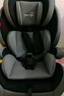 贝蒂乐汽车儿童安全座椅0-4-12岁宝宝车载安全椅可坐躺折叠便携增高垫 酷银黑 实拍图